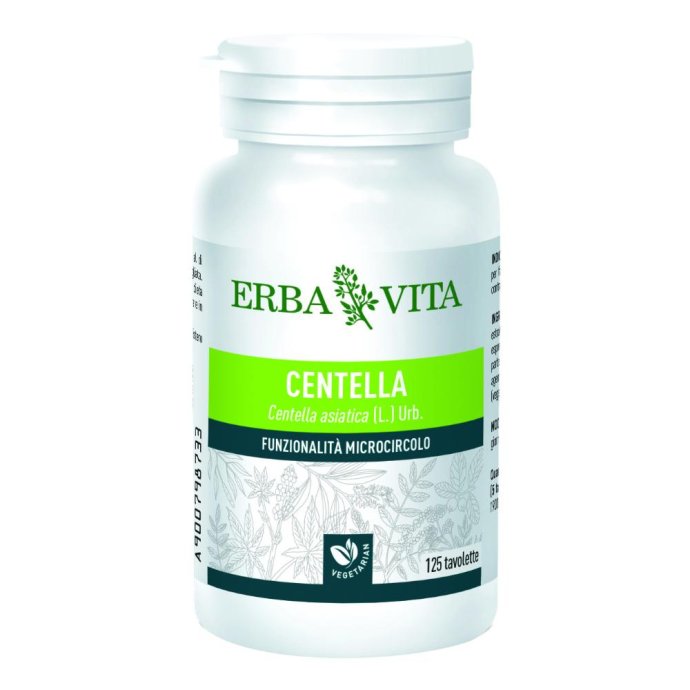 Erba Vita Group Centella Asiatica 125 Tavolette 400 Mg Erba Vita Group Centella Asiatica 125 Tavolette 400 Mg