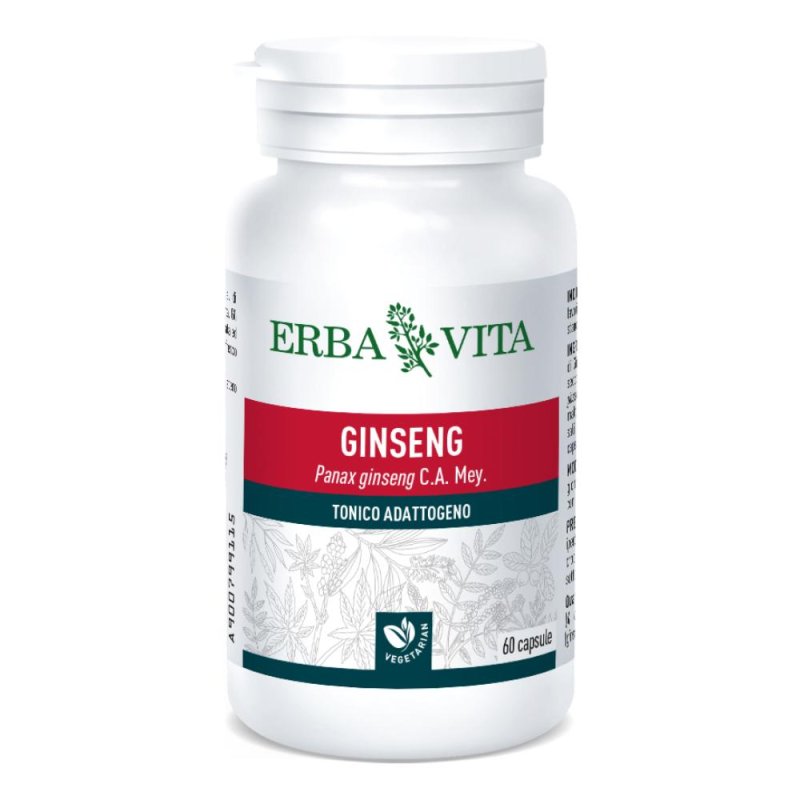 Erba Vita Group Ginseng 60 Capsule Erba Vita Group Ginseng 60 Capsule