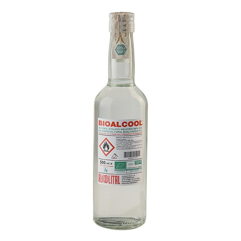 ALCOOL ETILICO BIOL 96% 500ML ALCOOL ETILICO BIOL 96% 500ML