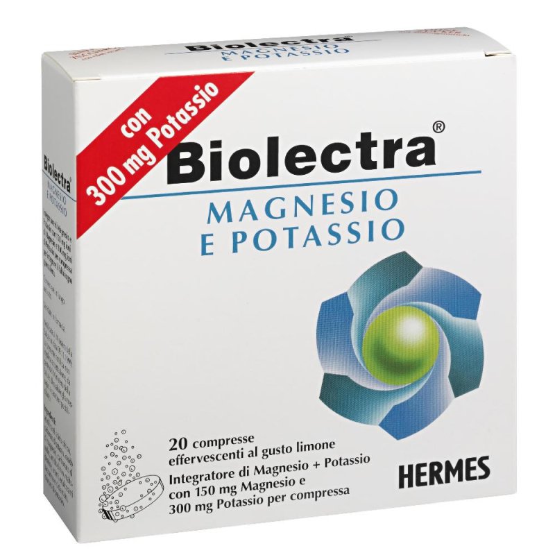BIOLECTRA Mg Potassio 20 Cpr BIOLECTRA Mg Potassio 20 Cpr