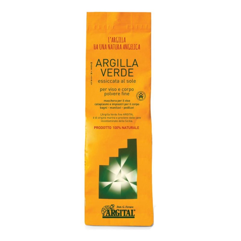 Argital Argilla Verde Fine 2500 G Argital Argilla Verde Fine 2500 G