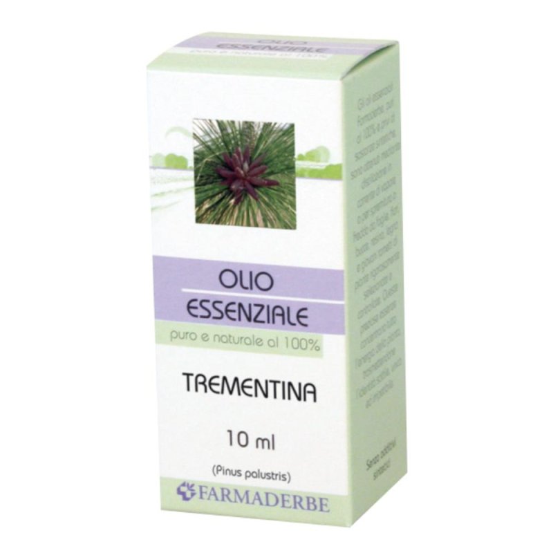 Farmaderbe Olio Essenziale Trementina 10 ml Farmaderbe Olio Essenziale Trementina 10 ml