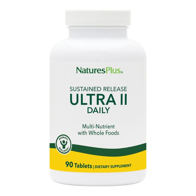 Nature's Plus Ultra Two Multivitamine & Minerali Integratore Alimentare 90 Tavolette Nature's Plus Ultra Two Multivitamine & Minerali Integratore Alimentare 90 Tavolette