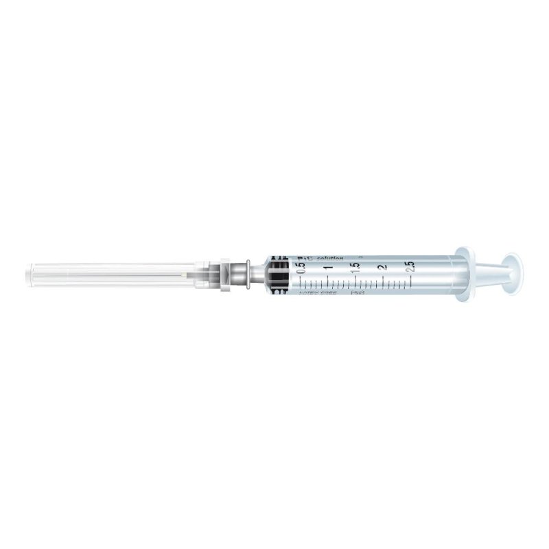 Pikdare Siringa Pic 5 Ml Ago Gauge 22x1,25 Cono Luer Centrale 1 Pezzo