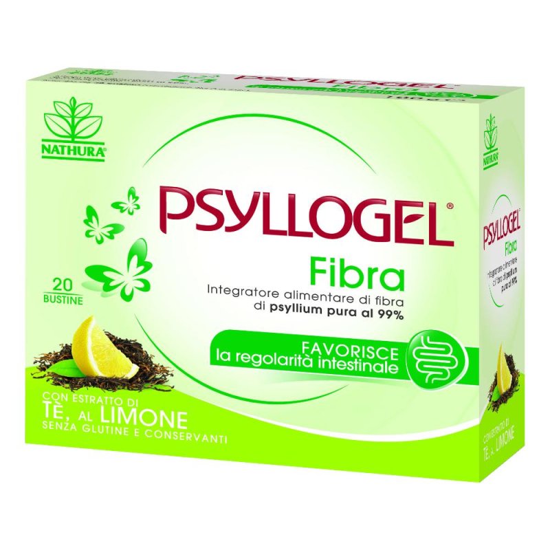 Psyllogel Fibra Integratore 20 Buste T&egrave; al Limone