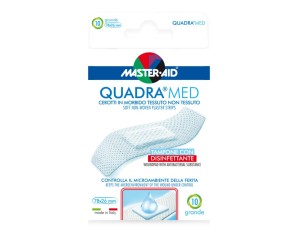 Pietrasanta Pharma Cerotto Master-aid Quadra Dermoattivo Grande 10 Pezzi