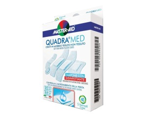 Cerotto Master-aid Quadra Dermoattivo Formati Assortiti 40 Pezzi
