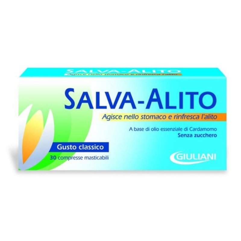 Giuliani  Digestione Sana Salva-Alito 30 Compresse Rinfrescanti Classiche