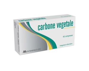 Carbone Vegetale Montefarmaco Integratore Alimentare 40 Compresse