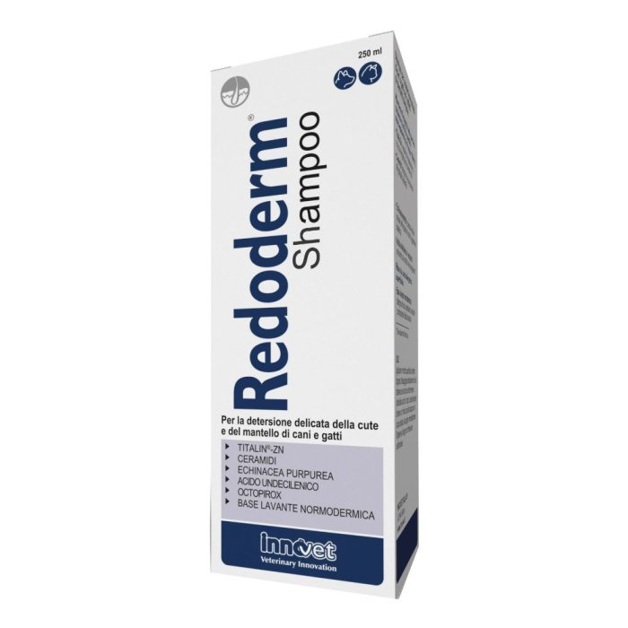Innovet  Animali Domestici Redoderm Detersione Cani e Gatti Shampoo 250 ml