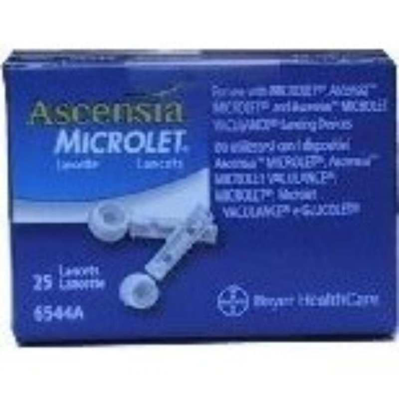 ASCENSIA MICROLET LANCETS 25PZ ASCENSIA MICROLET LANCETS 25PZ