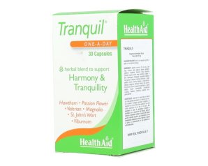 Tranquil capsule Health Aid 30 capsule - integratore rilassante per stress e insonnia