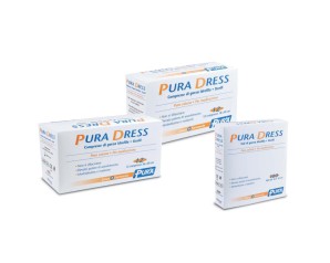 Sixtem Life Pura Dress Compresse in Garza Idrofila in Cotone 36 x 40cm 12 Pezzi