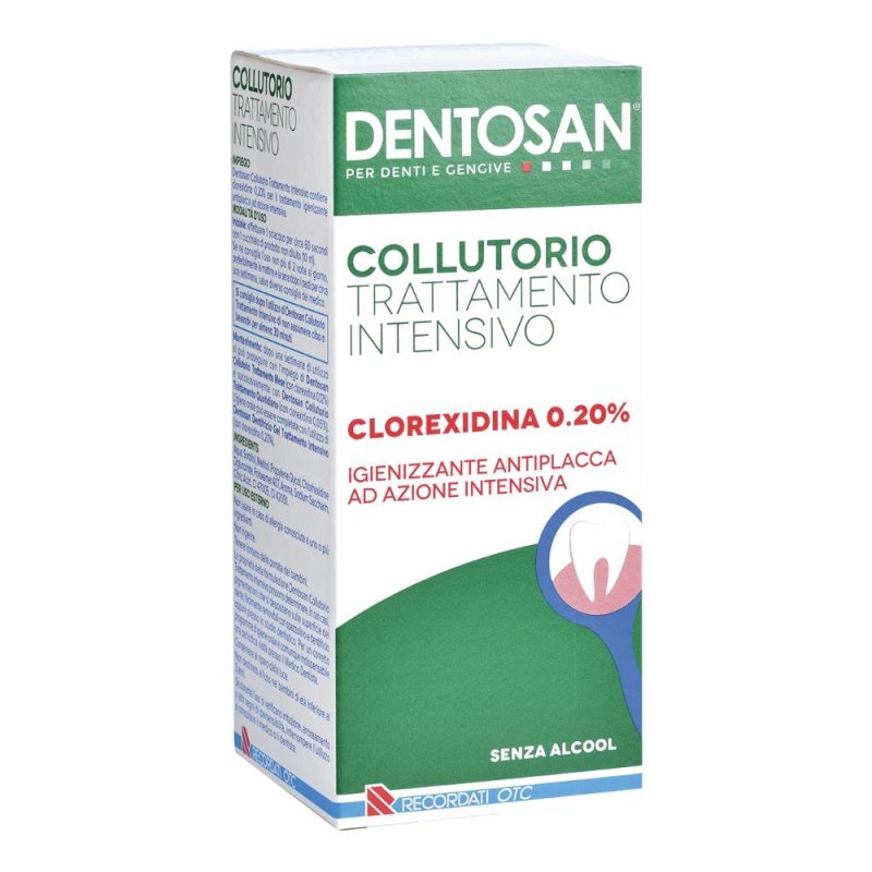 Dentosan Colluttorio Intensivo con Clorexidina 0,20% 200ml Dentosan Colluttorio Intensivo con Clorexidina 0,20% 200ml