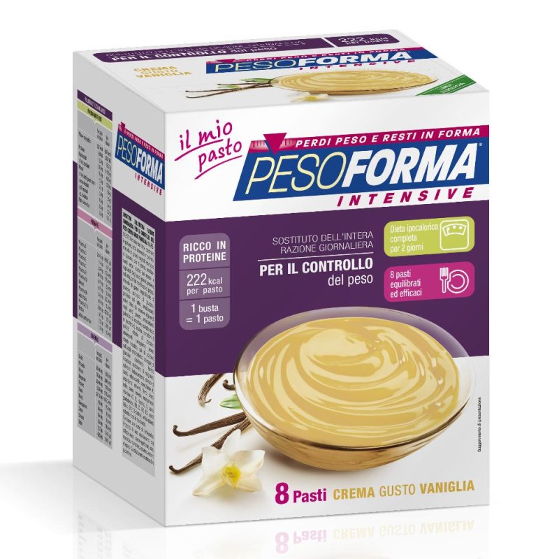 Pesoforma  Alimentazione Dietetica Pasto Sostitutivo Crema Cioccolato 8 Bst