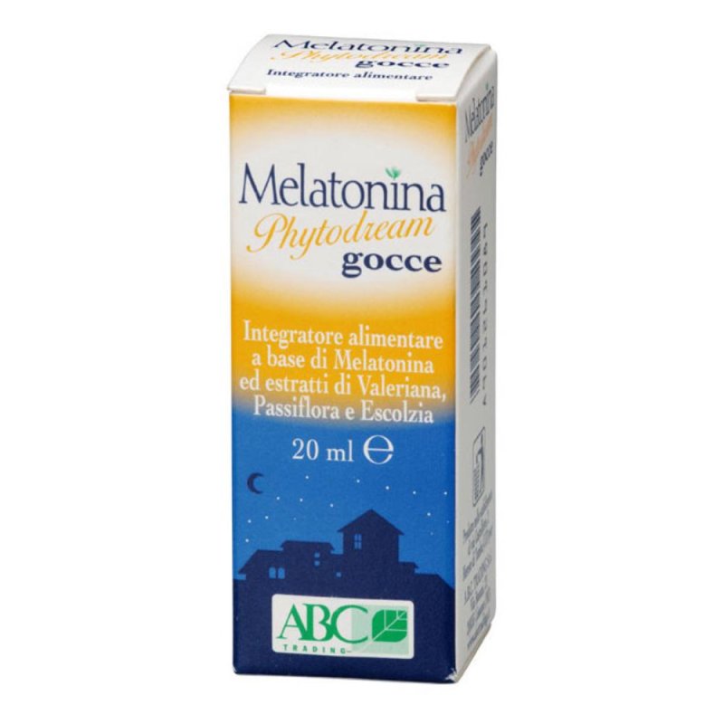 A.b.c. Trading Melatonina Phytodream Gocce 20 Ml A.b.c. Trading Melatonina Phytodream Gocce 20 Ml