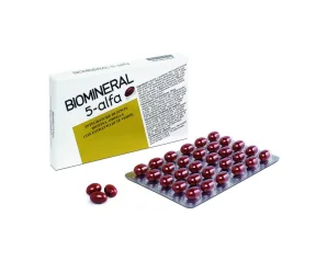 Biomineral Hair Terapy 5-Alfa Integratore Capelli Deboli 30 Capsule