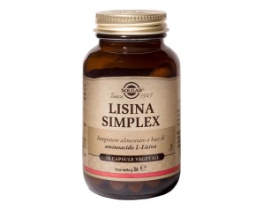 Solgar It. Multinutrient Lisina Simplex 50 Capsule Vegetali