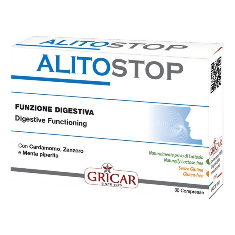 Gricar Alitostop Complemento Alimentare 30 Tavolette Gricar Alitostop Complemento Alimentare 30 Tavolette