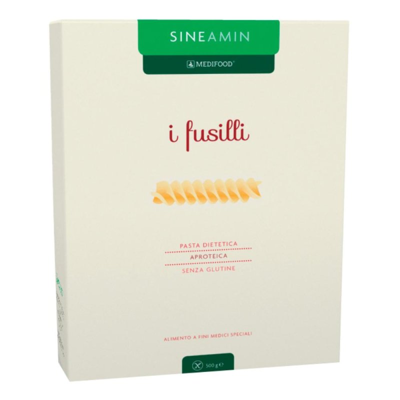 Sineamin Fusilli Pasta Aproteica E Senza Glutine 500g Sineamin Fusilli Pasta Aproteica E Senza Glutine 500g