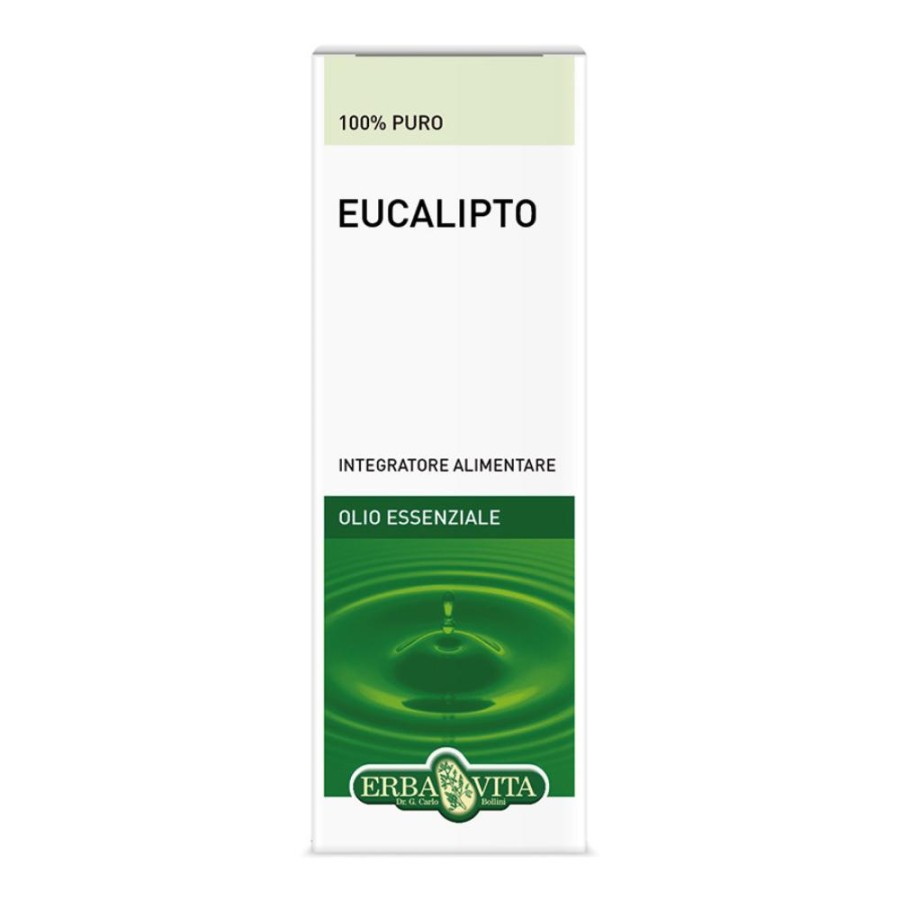 Erba Vita Linea Piante Benefiche Eucalipto Balsamico Olio Essenziale 10 ml