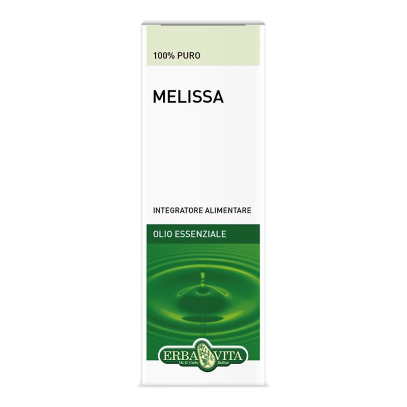Erba Vita Melissa Integratore per l'Umore e il Rilassamento 10ml Erba Vita Melissa Integratore per l'Umore e il Rilassamento 10ml