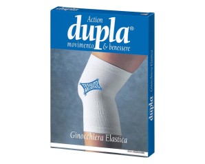 Welcome Pharma Ginocchiera Elastica Dupla Bianca Xl