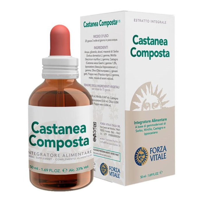 Castanea Comp Ecosol Gocce50Ml 50 ml Castanea Comp Ecosol Gocce50Ml 50 ml