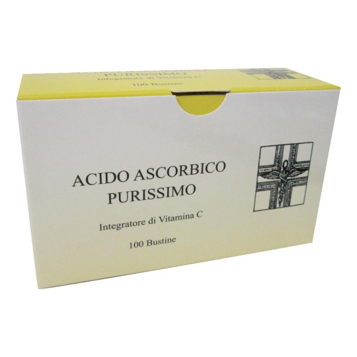 Acido Ascorbico Puro Studio 3 Integratore di Vitamina C in Polvere 100 Bustine Monodose Acido Ascorbico Puro Studio 3 Integratore di Vitamina C in Polvere 100 Bustine Monodose