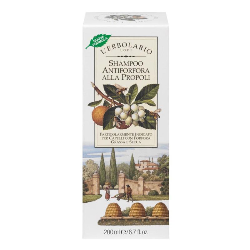 L'Erbolario Shampoo Antiforfora Alla Propoli 200 ml L'Erbolario Shampoo Antiforfora Alla Propoli 200 ml