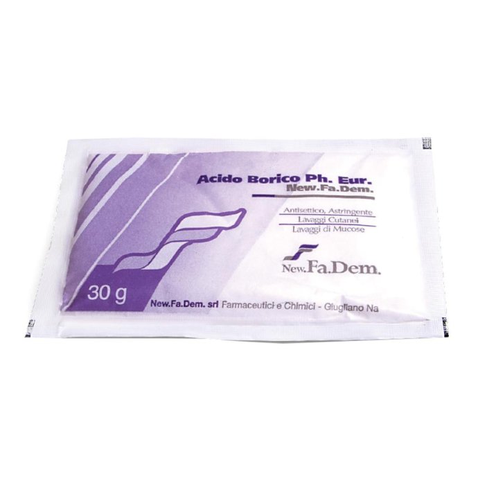 NewFaDem Acido Borico Polvere FU - confezione da 30 g NewFaDem Acido Borico Polvere FU - confezione da 30 g