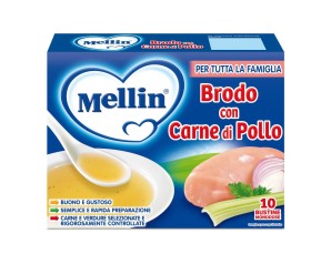 MELLIN BRODO POLLO 10X5G