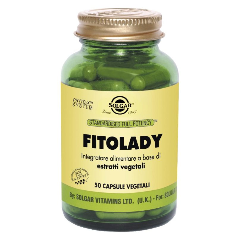 Solgar  Benessere Donna Fitolady Integratore Alimentare 50 Capsule