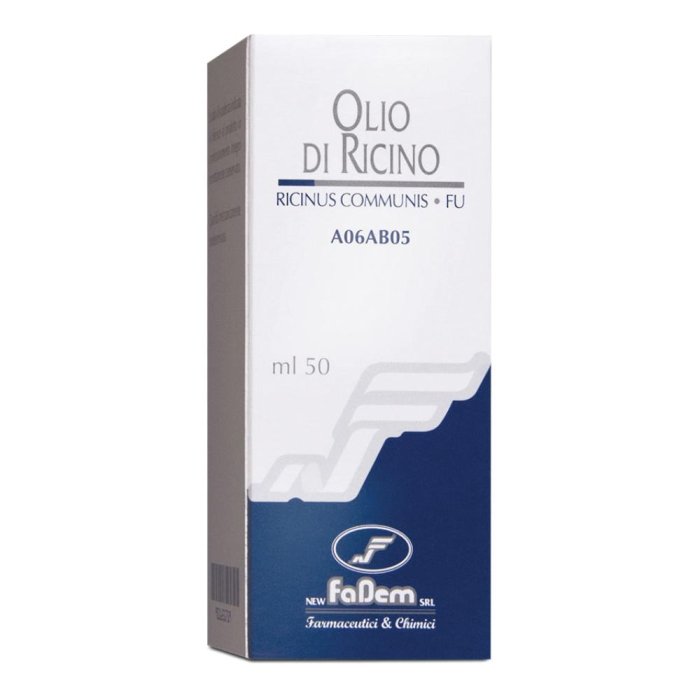 NewFaDem Olio Di Ricino FU Con Astuccio 50 ml NewFaDem Olio Di Ricino FU Con Astuccio 50 ml