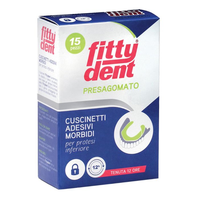 Ideco Fittydent Comfort Presagomato Cuscinetti Adesivi 15 Pezzi Ideco Fittydent Comfort Presagomato Cuscinetti Adesivi 15 Pezzi