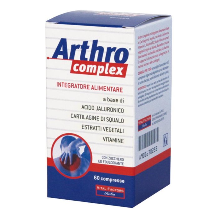 Vital Factors Arthro Complex Integratore Articolazioni E Movimento 60 Compresse Vital Factors Arthro Complex Integratore Articolazioni E Movimento 60 Compresse