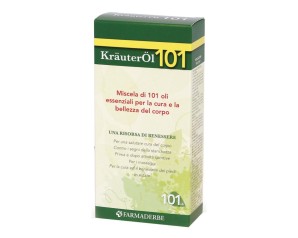 Farmaderbe Krauterol 101 Olio Corpo Stimolante e Rinfrescante 100 ml