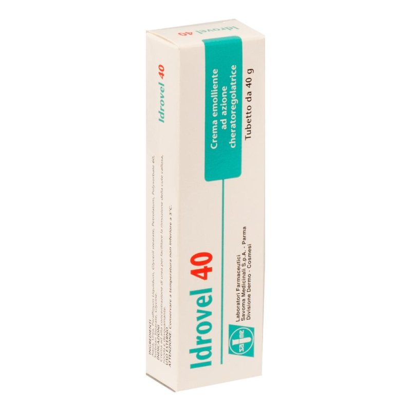 Savoma Medicinali - Idrovel 40 Crema Emolliente 40 g Savoma Medicinali - Idrovel 40 Crema Emolliente 40 g