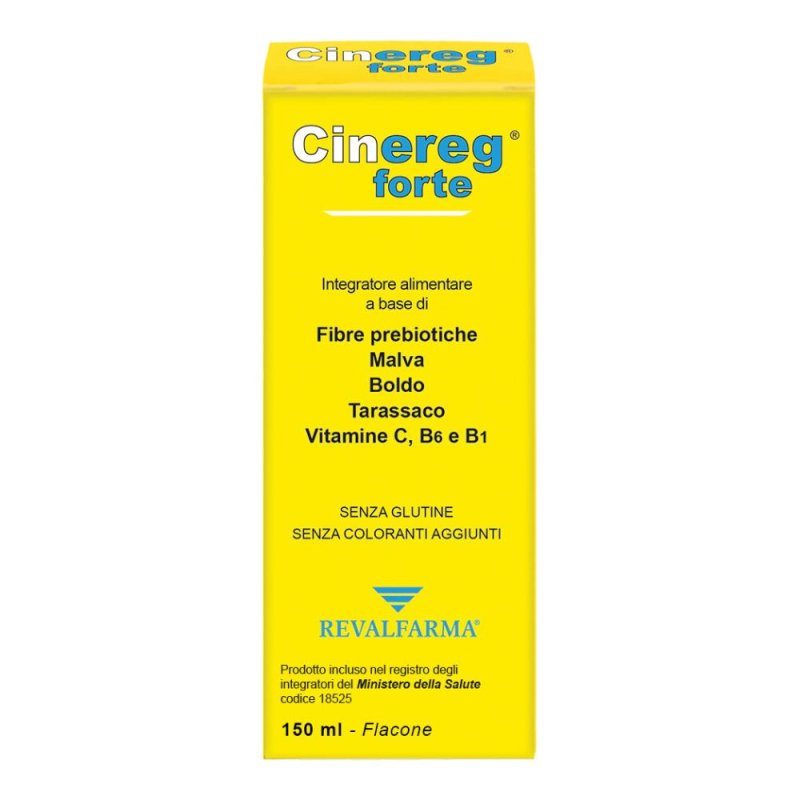 Revalfarma Cinereg Forte Integratore alimentare Sciroppo 150 Ml Revalfarma Cinereg Forte Integratore alimentare Sciroppo 150 Ml