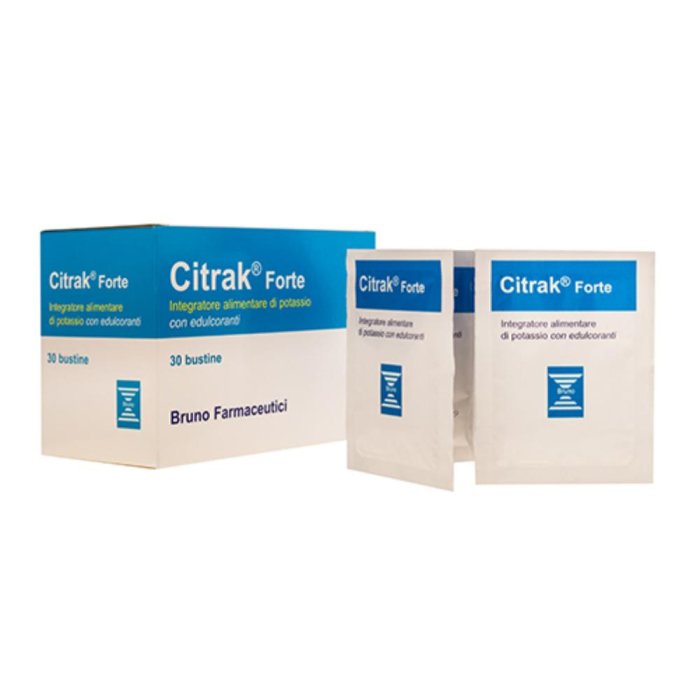 Citrak Forte Integratore Potassio 30 Bustine Citrak Forte Integratore Potassio 30 Bustine