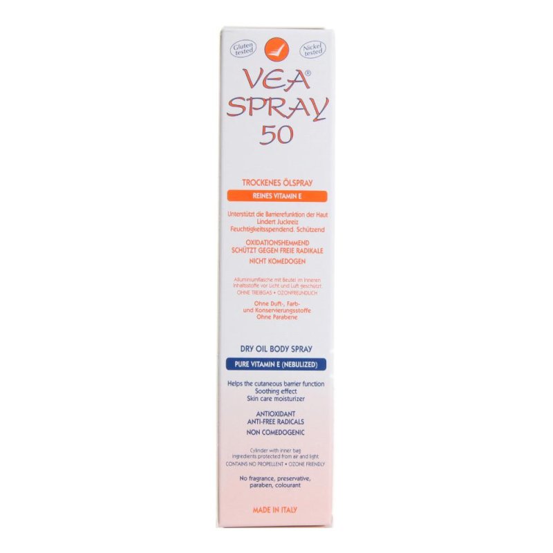 VEA  Pelli Sensibili Olio Secco Spray&nbsp;Vitamina E Pura Nebulizzata 50 ml