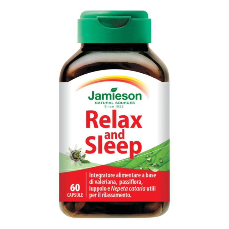 RELAX AND SLEEP JAMIESON 60CPS RELAX AND SLEEP JAMIESON 60CPS