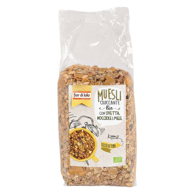 Muesli Croccante senza zucchero formato famiglia - Muesli Bio per una Colazione Sana e Naturale 750 gr Muesli Croccante senza zucchero formato famiglia - Muesli Bio per una Colazione Sana e Naturale 750 gr