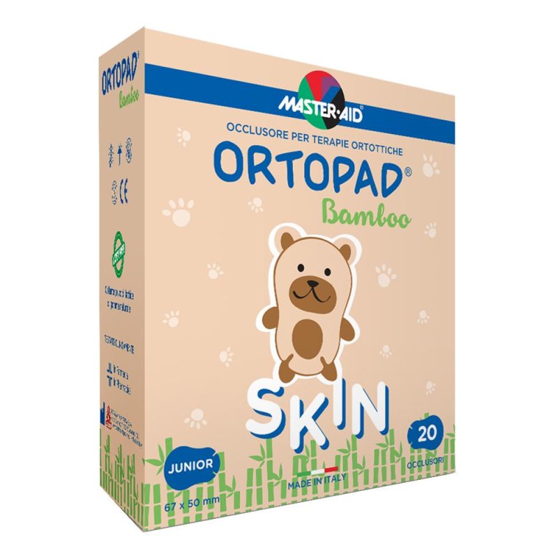 Master Aid Ortopad Skin Junior Occlusore Per Terapie 20 Pezzi