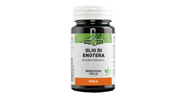 LongLife ® Olio di Enotera Bio 1300mg Omega-6 Titolato al 9% in acido gamma-lino
