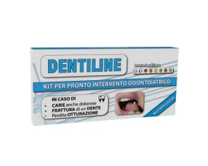 Dentiline cemento in pasta e liquido per riparare otturazioni e carie 2g + 1 g