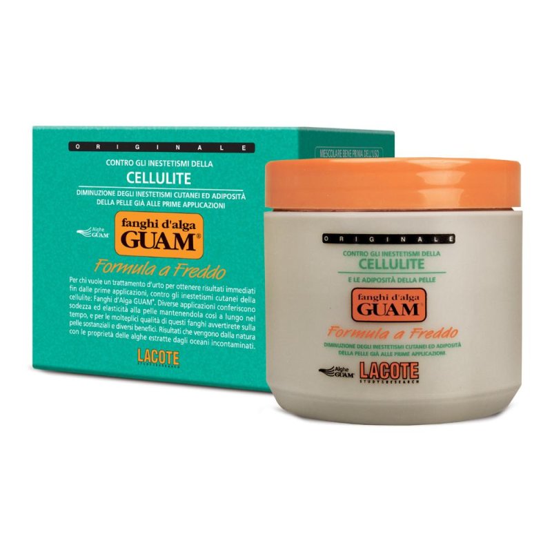 GUAM  Fanghi d'Alga Anticellulite Anti-Adiposit&agrave; Formula a Freddo 500 g