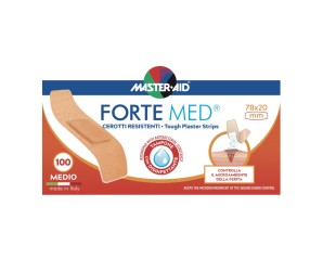 Master-Aid Fortemed - Cerotto con Tampone Disinfettante Medio 100Cerotti