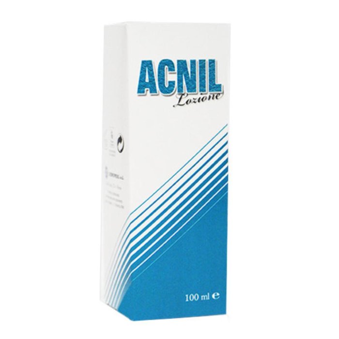 Acnil Lozione Antiacne 100 ml Trattamento per pelle acneica Acnil Lozione Antiacne 100 ml Trattamento per pelle acneica