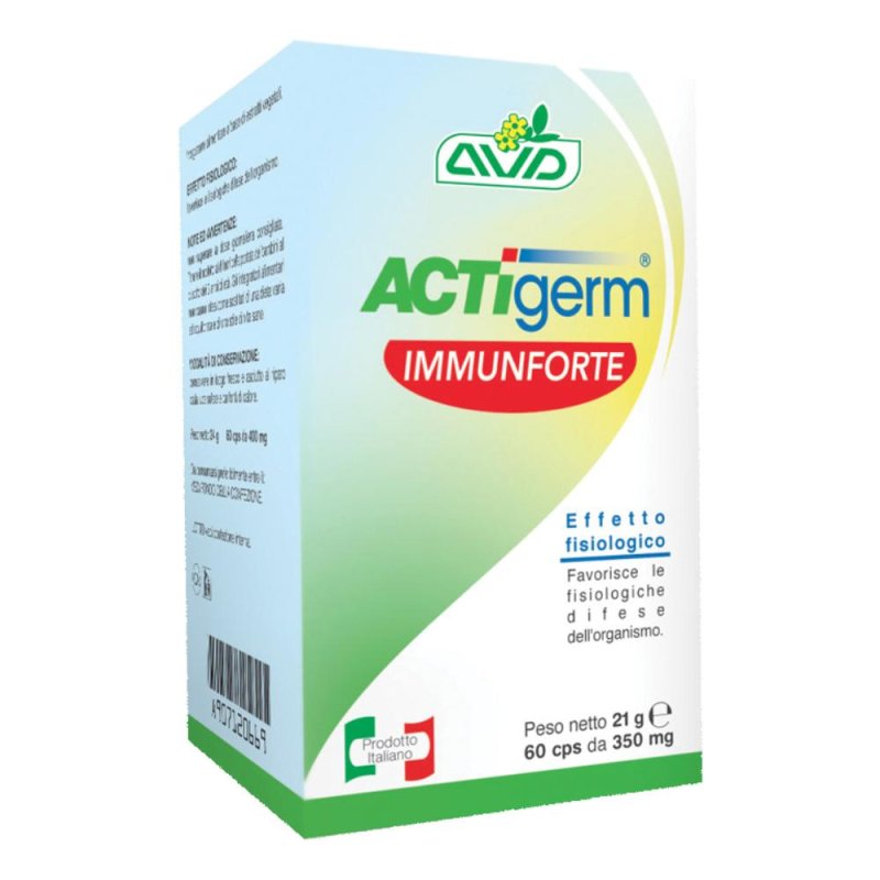 AVD Reform Actigerm - Immunforte Integratore Alimentare 60 Capsule AVD Reform Actigerm - Immunforte Integratore Alimentare 60 Capsule